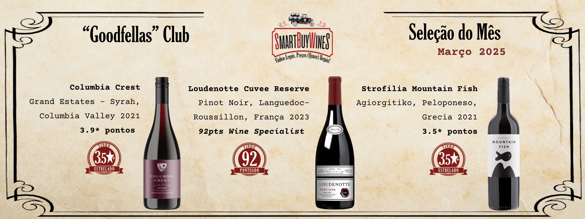 CLUBE GOODFELLAS - SmartBuyWines.com.br