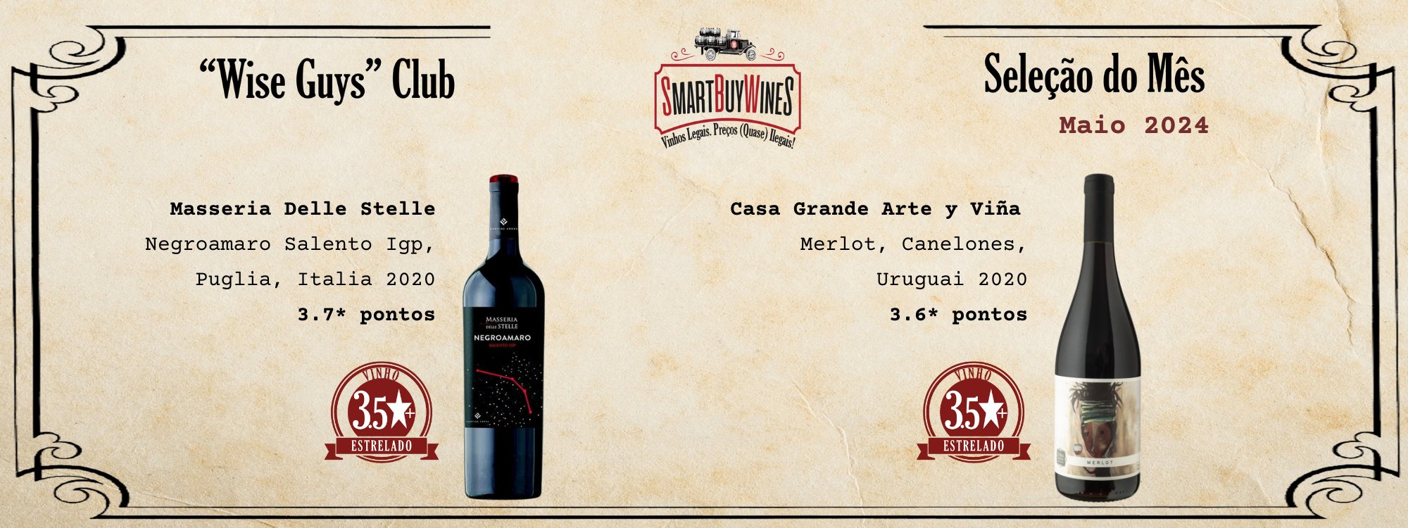 CLUBE WISE GUYS - SmartBuyWines.com.br