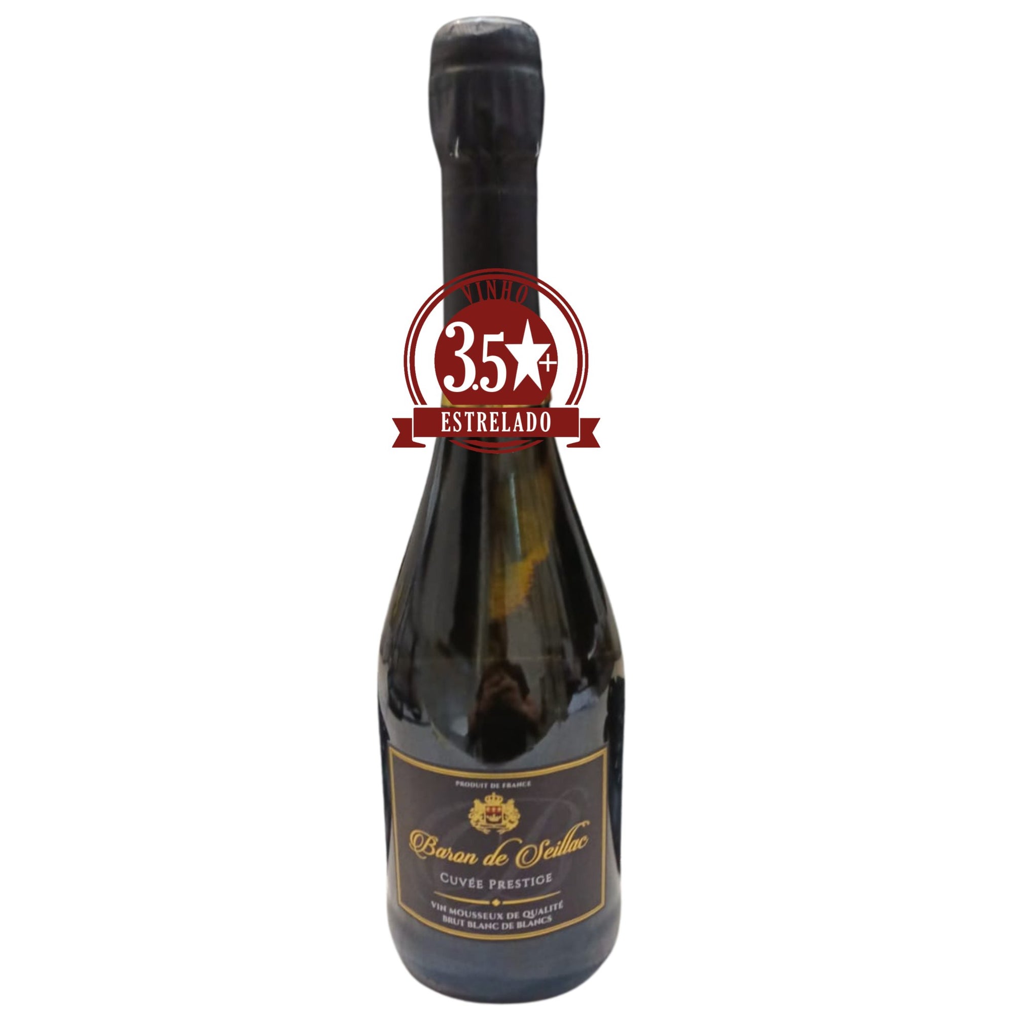 Espumante Baron de Seillac Branco Brut, Provence NV - SmartBuyWines.com.br