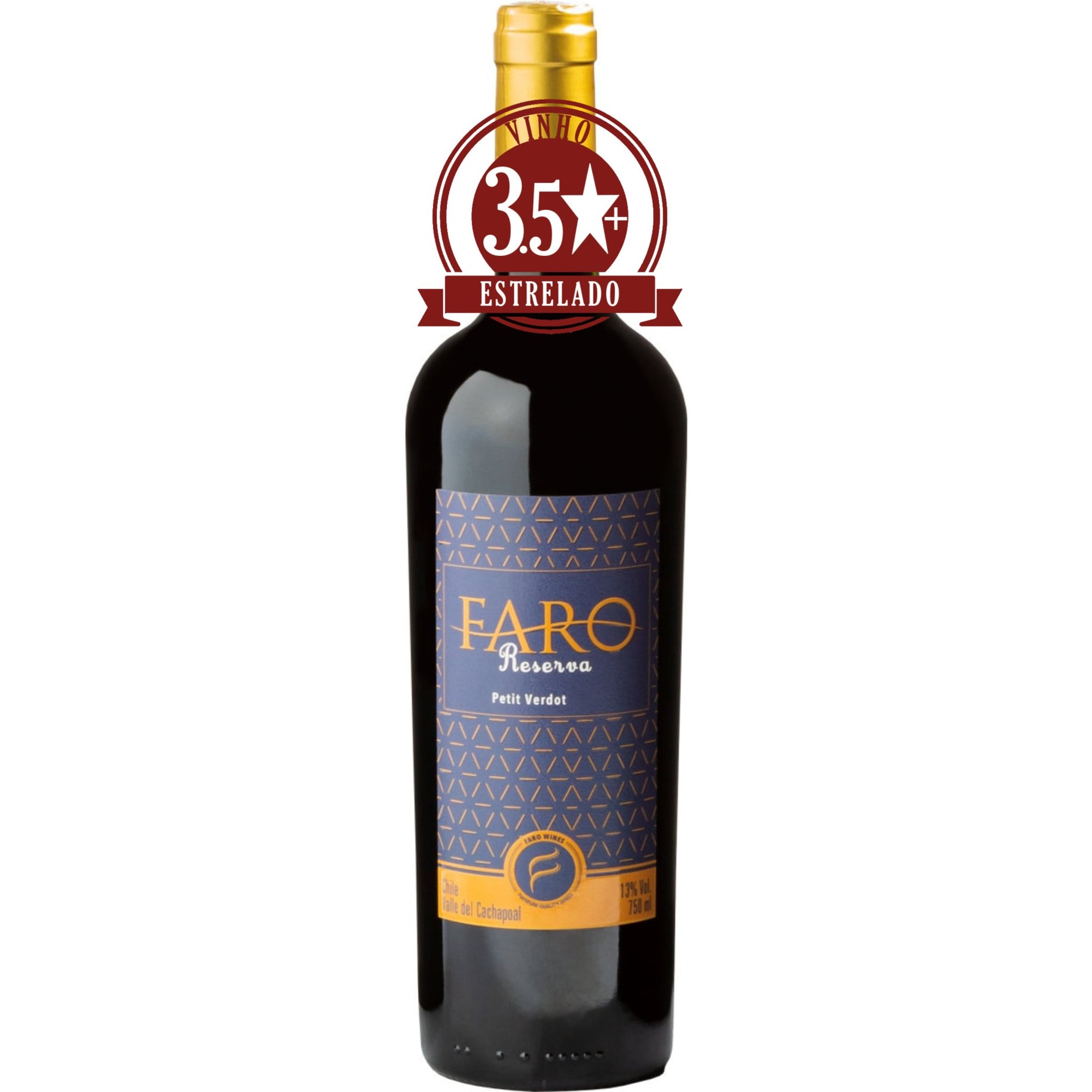 Faro Reserva Petit Verdot, Vale de Cachapoal, Chile 2019 - SmartBuyWines.com.br