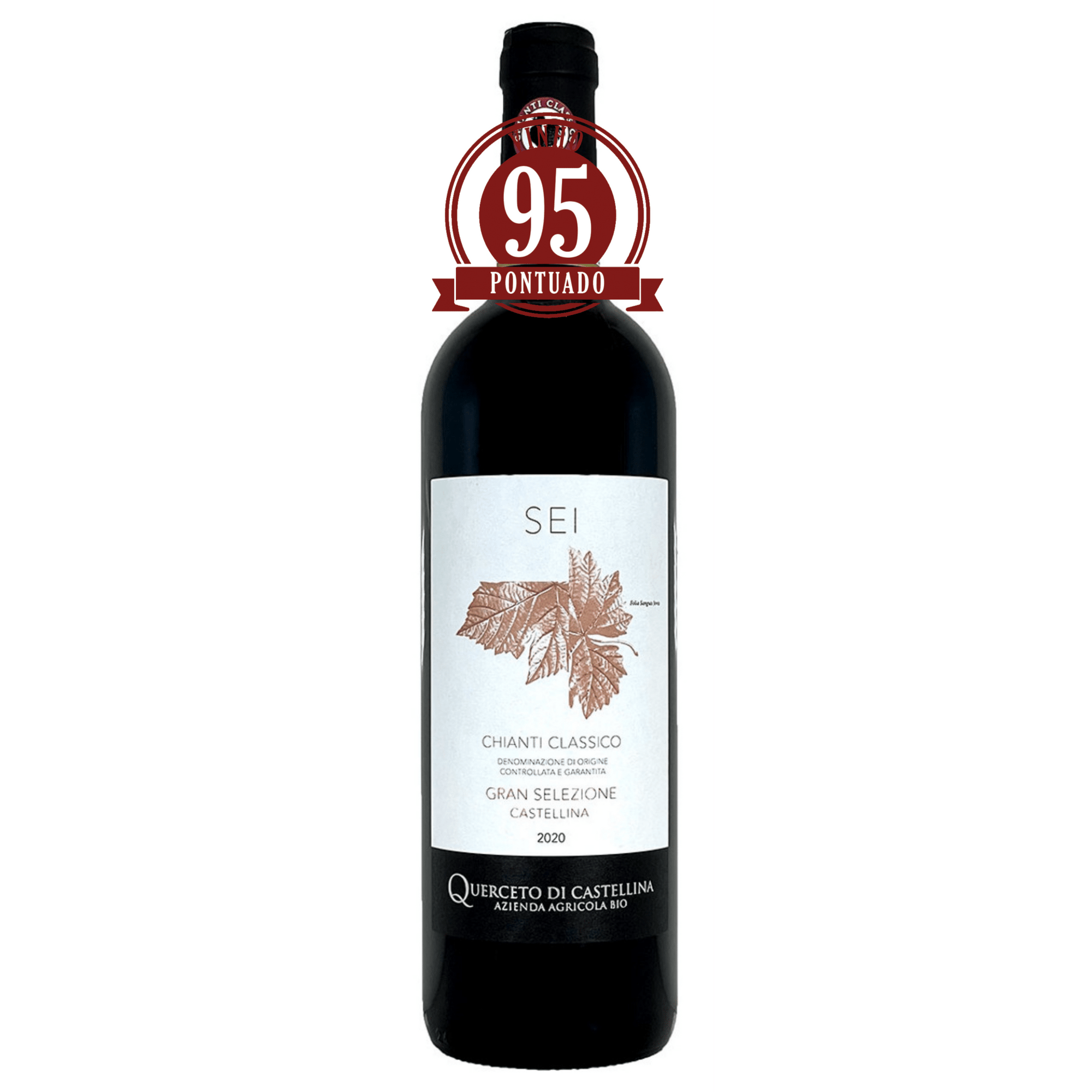 Querceto Di Castellina - Chianti Gran Selezione SEI D.O.C.G, Toscana, Italia 2020 - SmartBuyWines.com.br