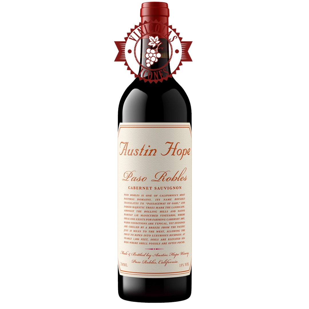 Austin Hope Cabernet Sauvignon, Paso Robles, California 2021 - SmartBuyWines.com.br
