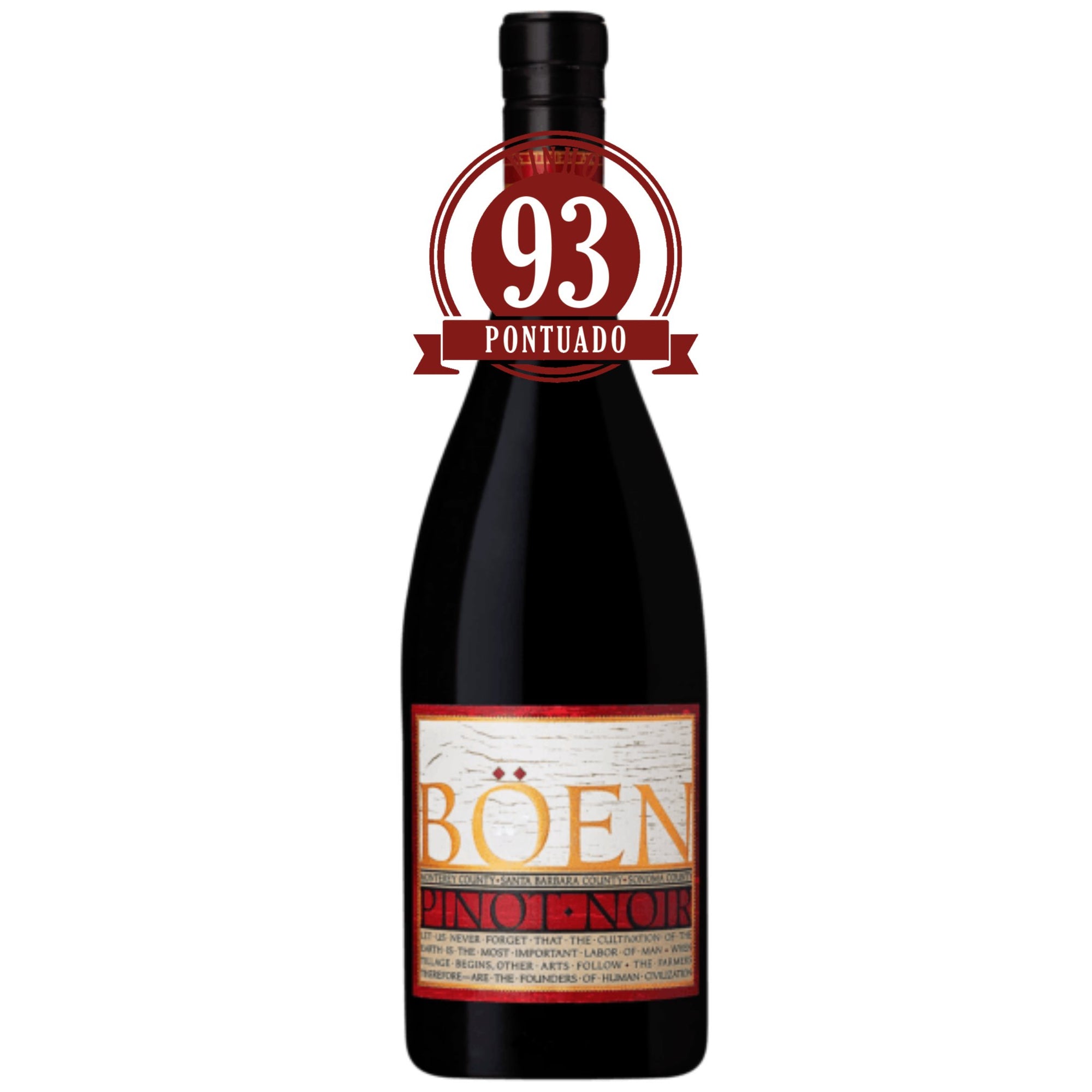 Boen Pinot Noir Tri-Appellation, California 2020 - SmartBuyWines.com.br