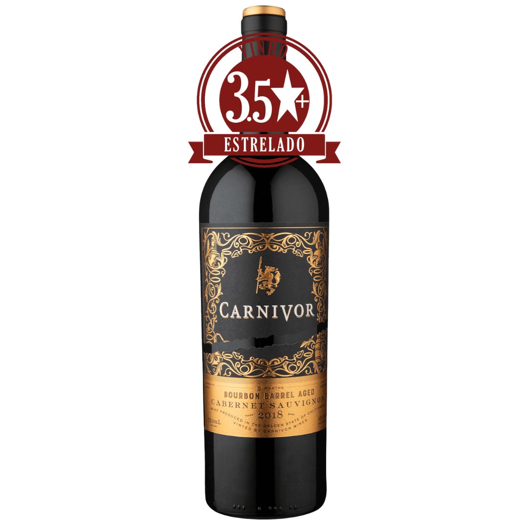 Carnivor - Bourbon Barrel Aged Cabernet Sauvignon, California 2018 - SmartBuyWines.com.br