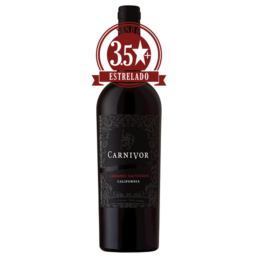 Carnivor - Cabernet Sauvignon, California 2018 - SmartBuyWines.com.br