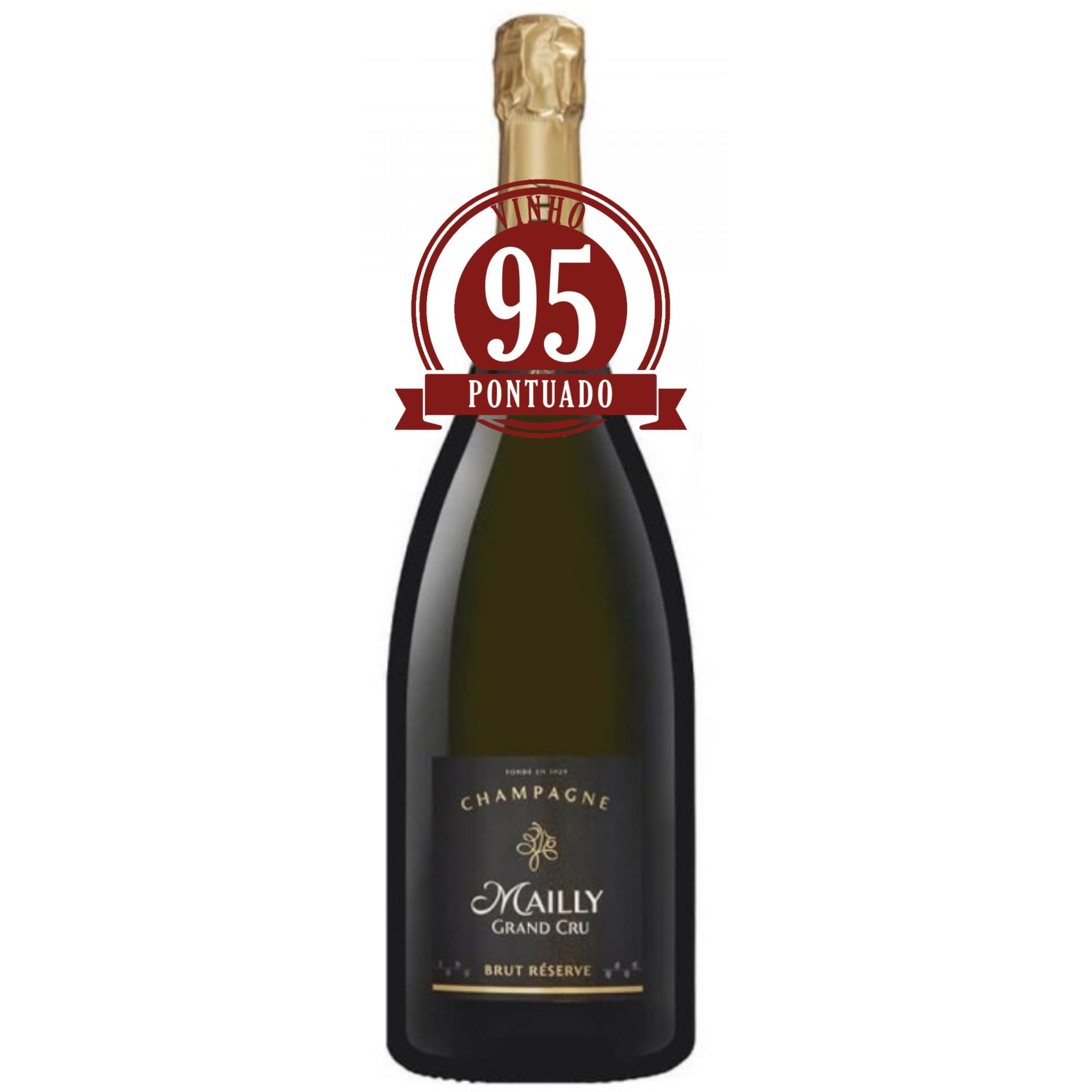 Champagne Mailly Grand Cru Blanc de Noir, Champagne, França - SmartBuyWines.com.br