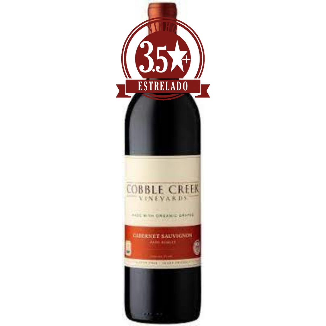 Cobble Creek - Cabernet Sauvignon, Paso Robles, Califórnia 2019 - SmartBuyWines.com.br