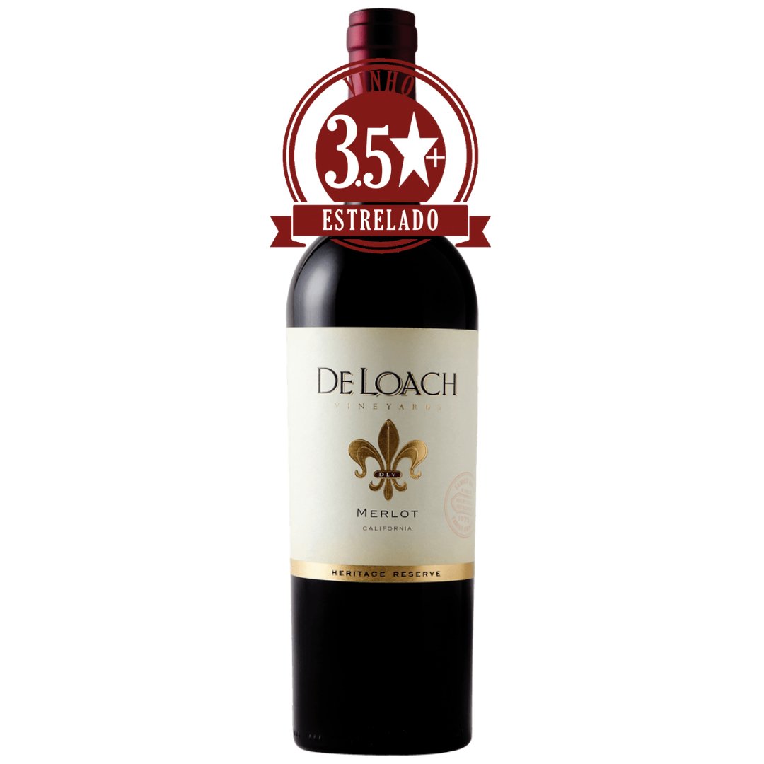 De Loach - Heritage Reserve Merlot, California 2019 - SmartBuyWines.com.br