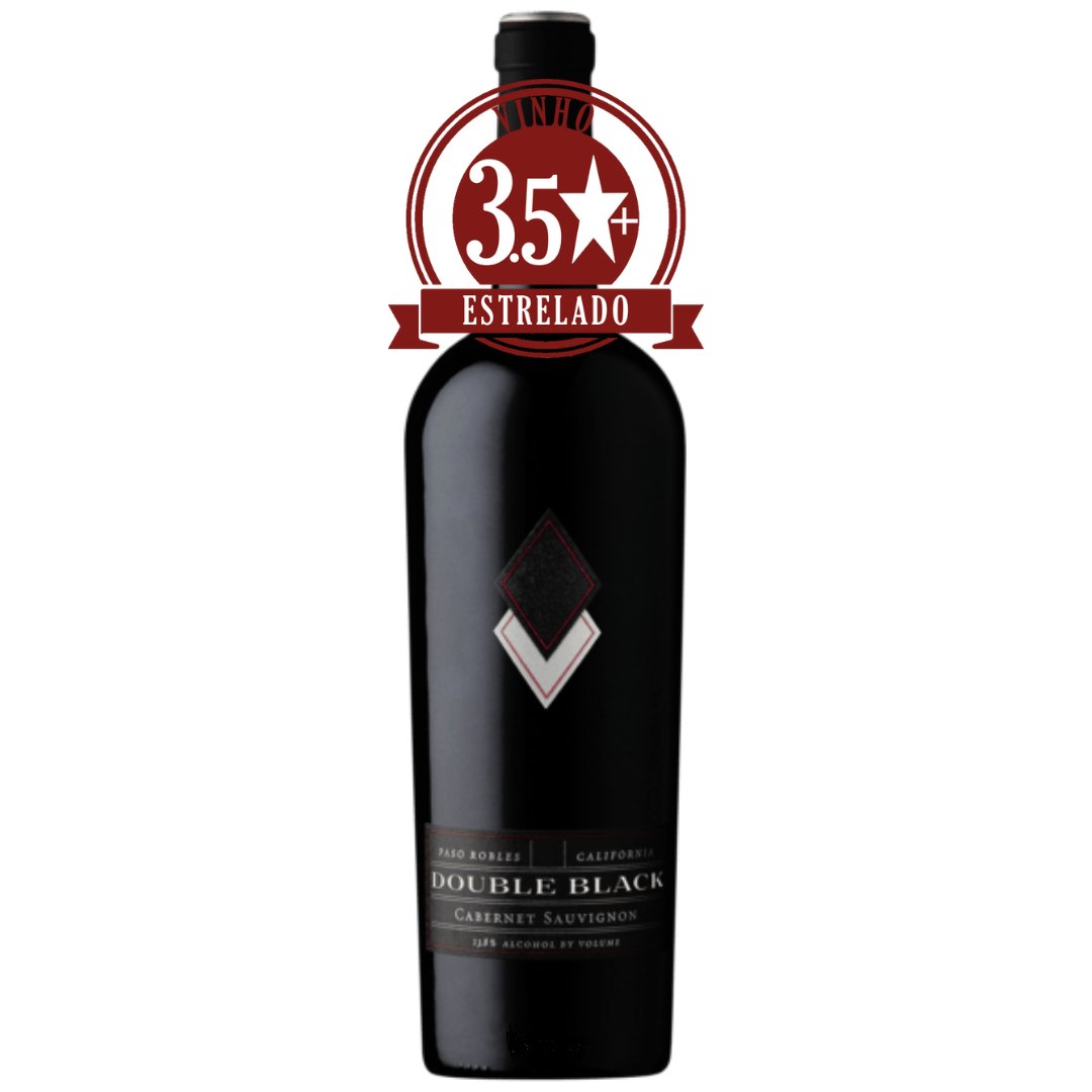 Double Black - Cabernet Sauvignon, Paso Robles, California 2020 - SmartBuyWines.com.br