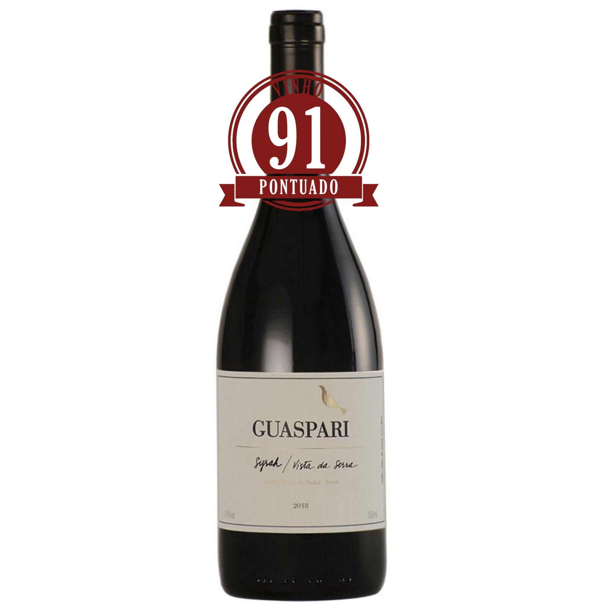 Guaspari - Syrah Vista da Serra, Espirito Santo do Pinhal, Brasil 2018 - SmartBuyWines.com.br