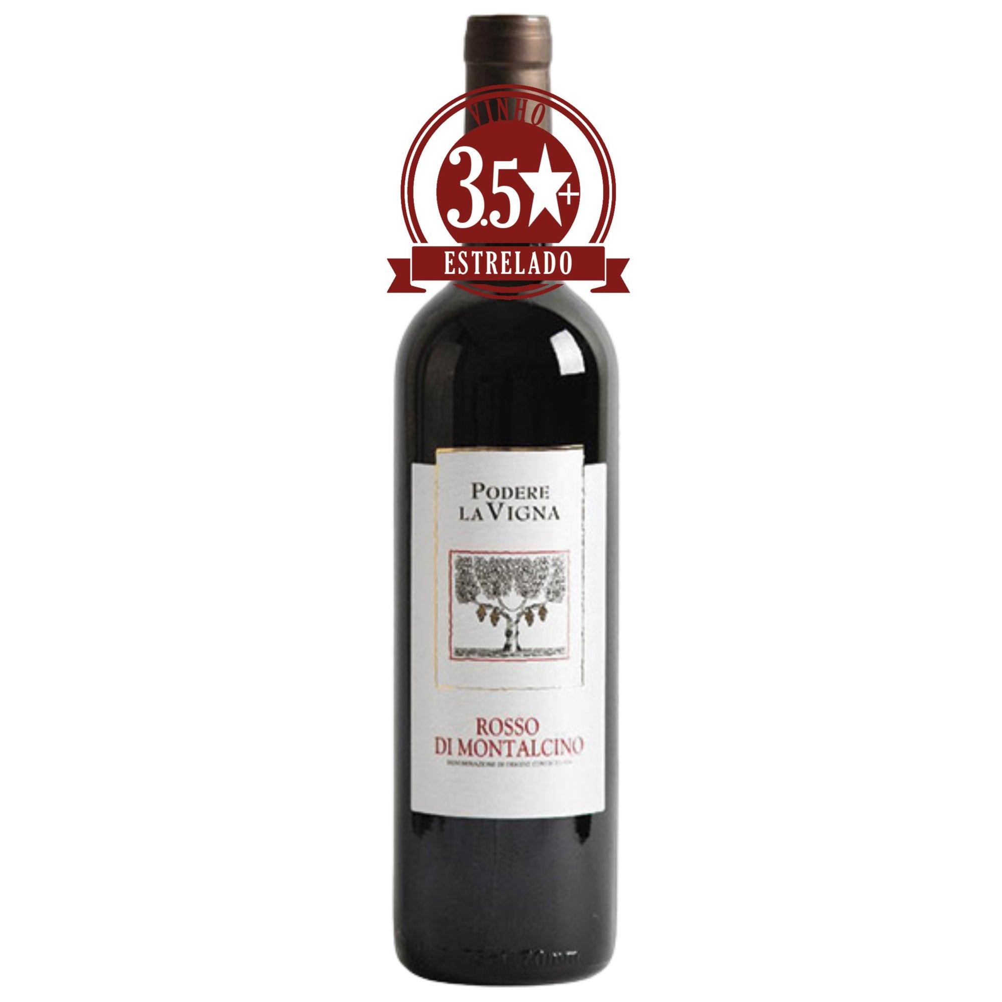 Podere la Vigna - Rosso di Montalcino DOC, Toscana, Italia 2021 - SmartBuyWines.com.br