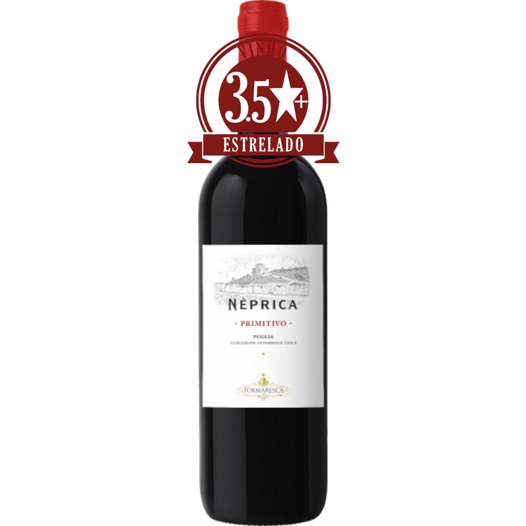 Tormaresca Neprica, Primitivo, Puglia, Italia 2019 - SmartBuyWines.com.br